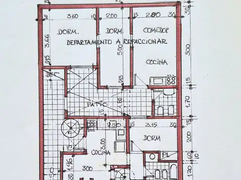 Depto Tipo Casa en Venta de 3 ambientes