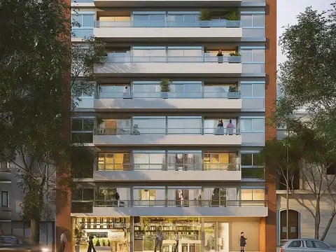 2 ambientes en suite con vestidor en Boedo - En construcción