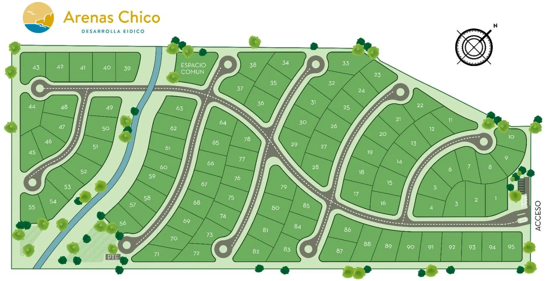 Terreno en Arenas Chico