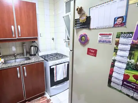 Departamento 2 ambientes con 1 baño
