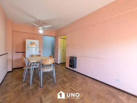 Departamento 2 ambientes con 1 baño