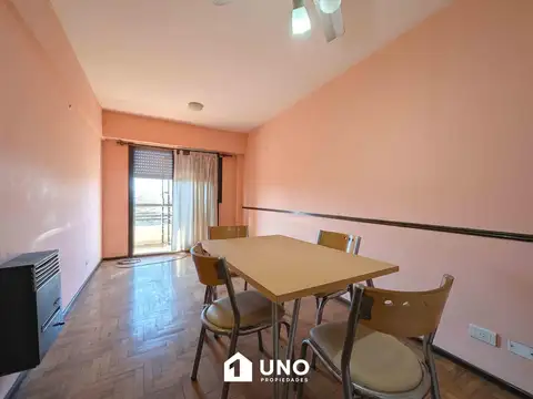 Av. Francia y Av. 27 de Febrero - Dpto de 1 Dormitorio Externo.