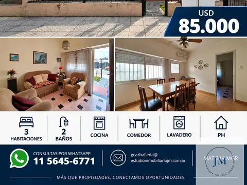 CASA EN VENTA 5 AMBIENTES CENTRO LUJAN