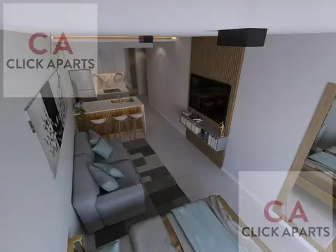 Venta - Departamento en pozo  - Monoambiente c/balcón - Villa Santa Rita