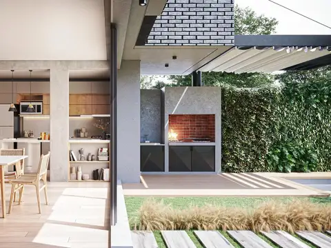 Casa 4 ambientes con 2 baños