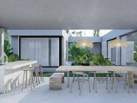 Casa 4 ambientes con 2 baños