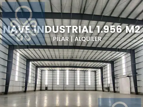 Depósito en predio cerrado en alquiler a estrenar, 1.956 m2