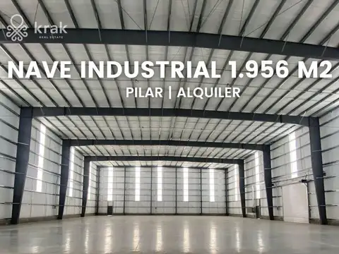 Depósito en predio cerrado en alquiler a estrenar, 1.956 m2