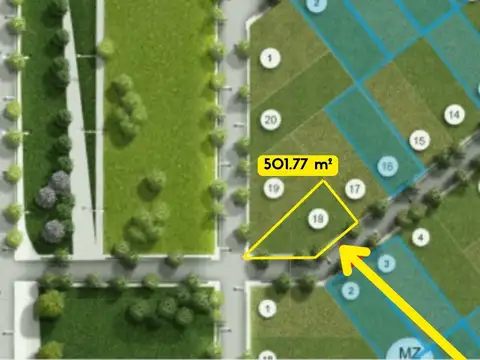 En venta lote 502 m2 docta parque ii financiacion