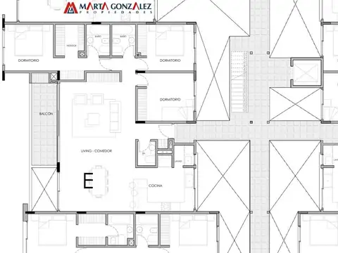 Departamento en Venta con 26 cocheras