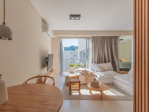 Departamento 2 ambientes con 2 baños