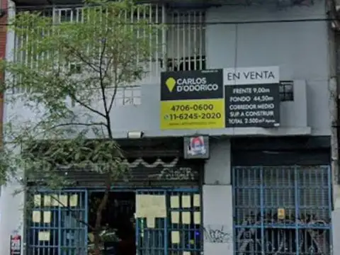 Lote en venta en chacarita para construir