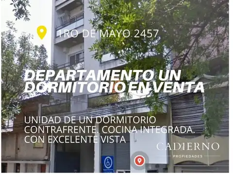 DEPARTAMENTO UN DORMITORIO EN VENTA