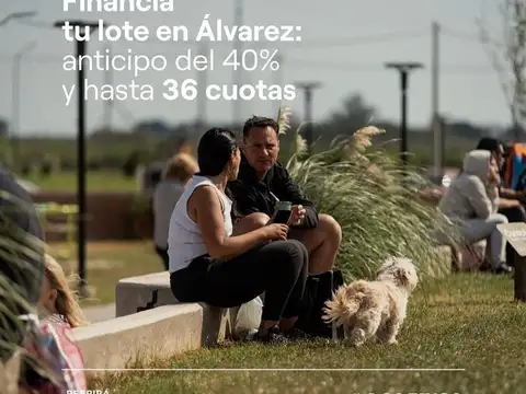 Terreno en Venta en Alvarez, USD 17.499