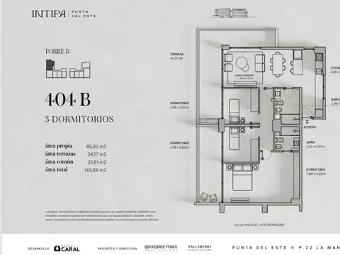 Departamento en Venta de 4 ambientes