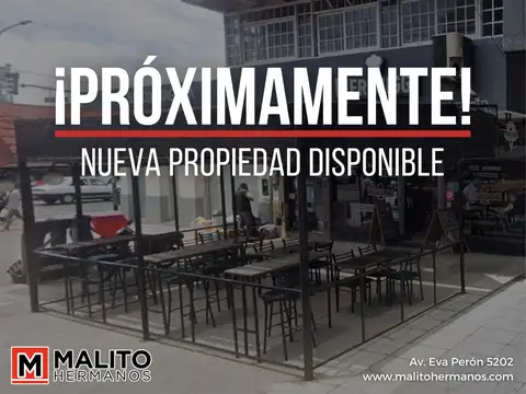 Alquiler Local sobre Av. Eva Perón