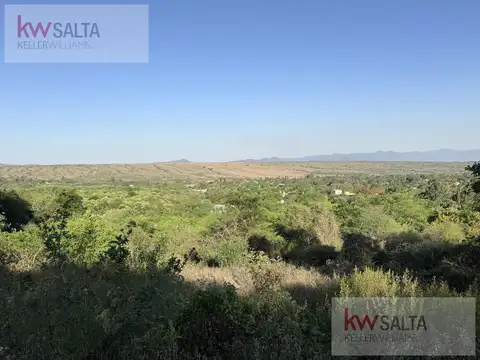 VENTA LOTE LOS ZARZOS INCREIBLE VISTA