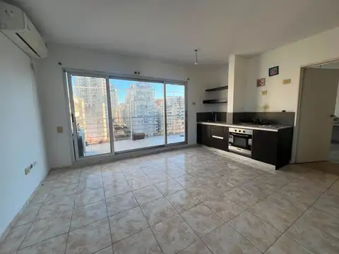 Departamento de 2 ambientes con lindo balcón terraza