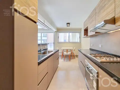 Departamento 3 ambientes con 2 baños