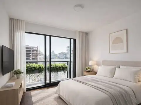 Venta departamento 2 ambientes balcón estrenar ap profesional temporario piso alto Monserrat