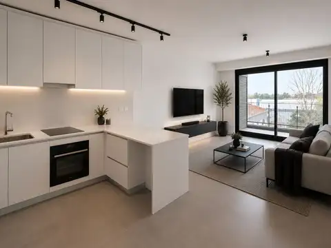 Departamento 2 ambientes con 1 baño