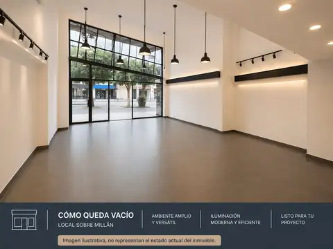LOCAL 112 m² JUNTO A SANATORIO – ALTA DEMANDA