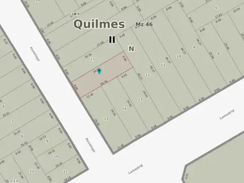 Terreno en Venta en Bernal Oeste, USD 180.000