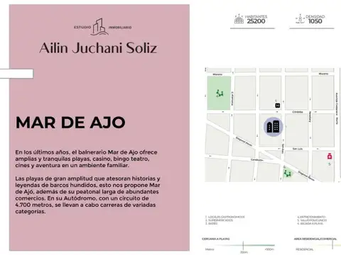 Departamento 3 ambientes con 2 baños