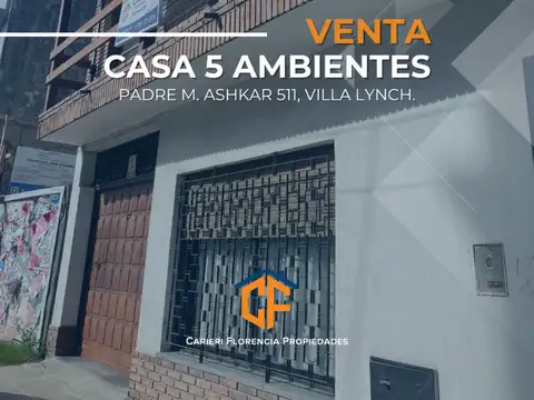 CASA 5 AMBIENTES CON TERRAZA, EN MUY BUEN ESTADO Y EN VENTA