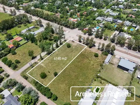 Venta Terreno Jorge Newbery e Irazusta