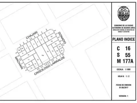 Crisólogo Larralde e/ Donado y Machaín