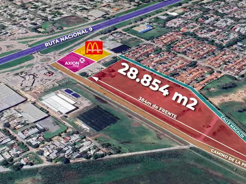 Fraccion de terreno ideal urbanizacion / centro comercial