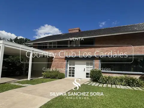 VENTA IMPORTANTE CASA 6 AMBIENTES EN LOS CARDALES COUNTRY CLUB