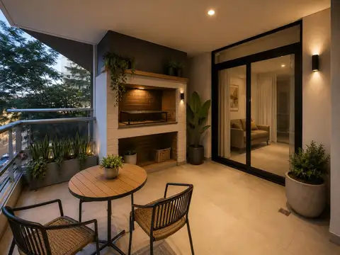 Italia 27 bis | Semipiso de 2 Dormitorios Con Parillero Zona Rio