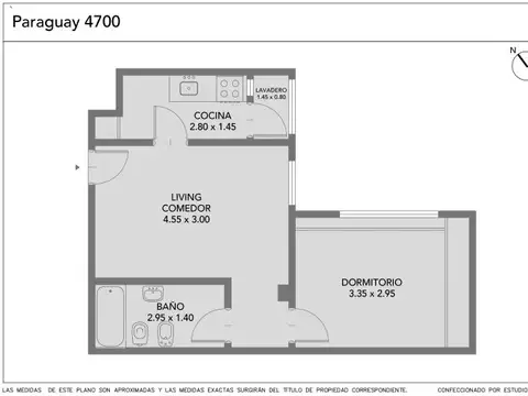 Departamento en Venta de 2 ambientes