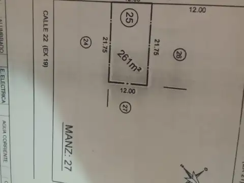 Terreno en Venta en Los Acantilados, USD 19.500