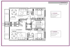 Venta de Departamento 2 y 3 AMBIENTES en Parque Ch de 1 Dormitorios
