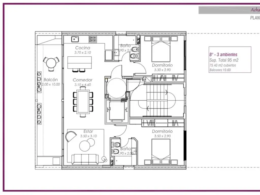 Venta de Departamento 2 y 3 AMBIENTES en Parque Ch en Parque Chacabuco