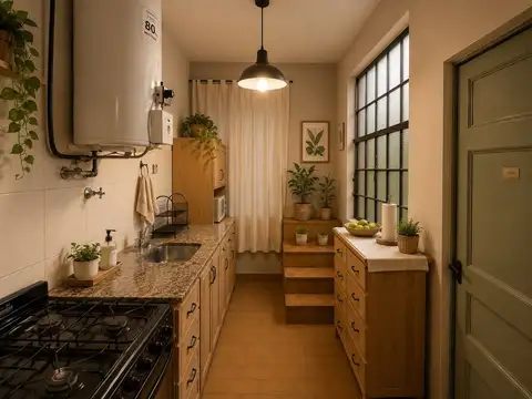 Casa 3 ambientes con 1 baño