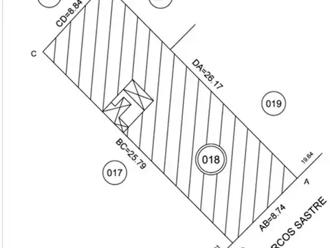 Lote propio en venta en monte castro