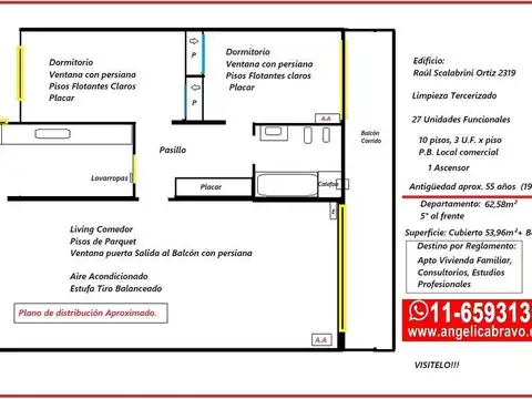 Departamento en Venta de 2 dormitorios