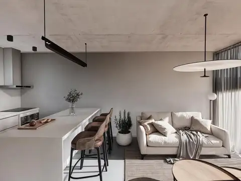 Departamento 2 ambientes con 1 baño