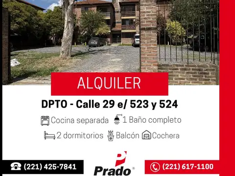 DPTO 2 DORM CON COCHERA