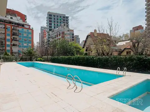 Weik Belgrano Piso muy alto 2 dormitorios 2 baños completos Toilette Cochera fija Amenities