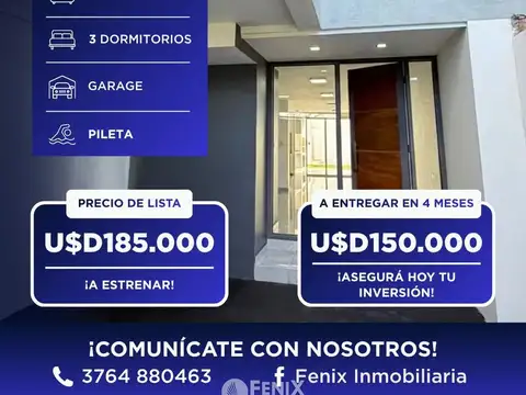 CF1272 - DUPLEX A ESTRENAR - B° YVYRÁ PYTA - 3 DORMITORIOS