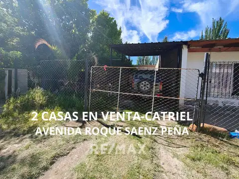 2 CASAS EN VENTA EN CATRIEL- UNA A REFACCIONAR