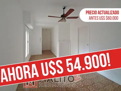 Venta Departamento 2 Ambientes al Contrafrente