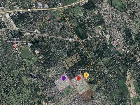 Venta - Terreno para Emprendimiento en Pilar  - Zonificación CR1