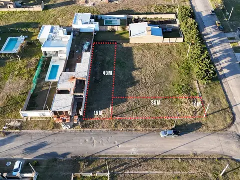 Vende lote de 400 m2 posta del arroyo,arroyo seco