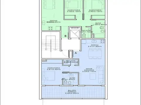Departamento - Chacarita
